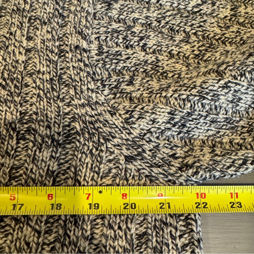 Vintage Polo Sport Ralph Lauren Gray Sweater Cable Knit Fisherman Men's Size S - Picture 4 of 5